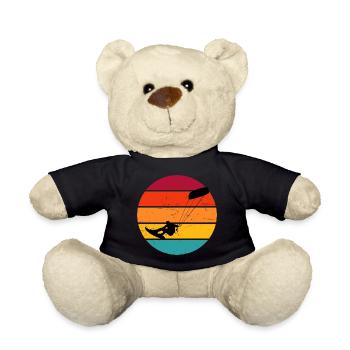 Femmes Hommes Kitesurf Kitesurf Kitesurf Kitesurf - Nounours - noir - Devant