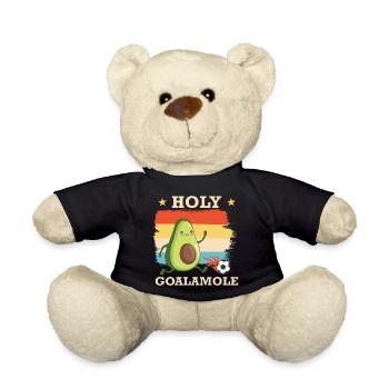 Soccer Player Kids Soccer Fan Funny - Teddy Bear - black - Front