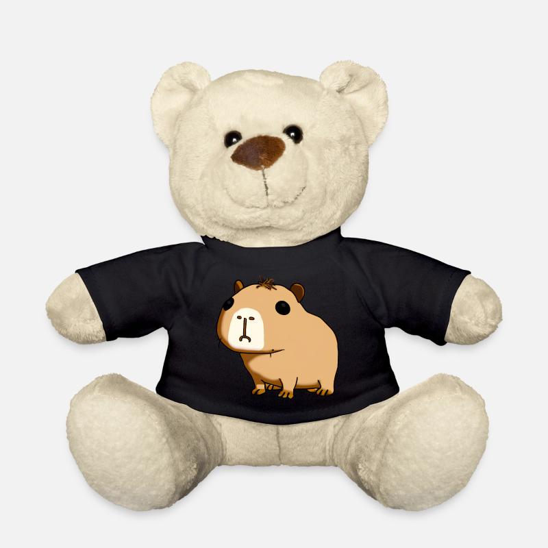 capybara - Teddy Bear - black