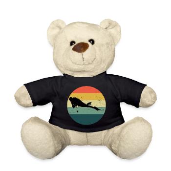 Plongeur Femme Plongeur Libre Hommes - Nounours - noir - Devant
