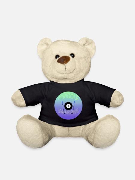 Miniature golf - Teddy Bear - black