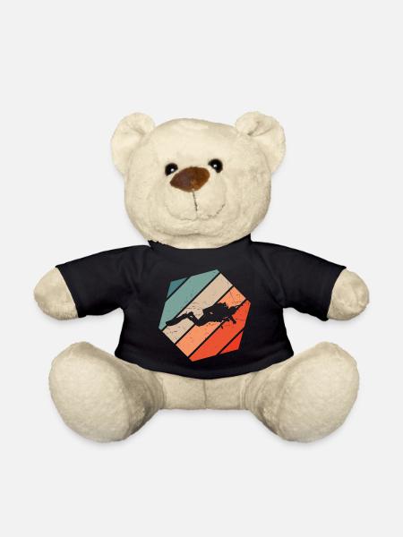 Herren Free Dive Scuba Diver Diver Taucher - Teddy - Schwarz
