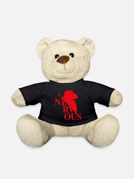EVA NERVous Logo Parody - Teddy Bear - black