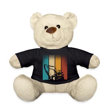 Excavatrice - Nounours - noir - Devant