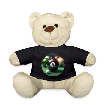 Le billard est un jeu de précision passionnant - Nounours - noir - Devant