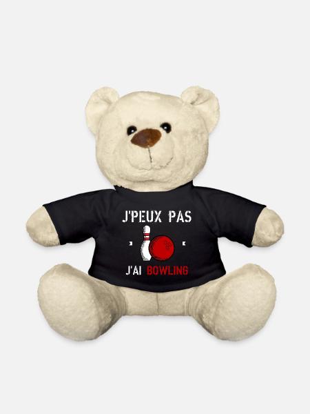 J'Peux Pas J'Ai Bowling - Nounours - noir