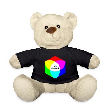 Ah, ich weiß! - Teddy - Schwarz - Vorne