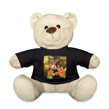 Europäische Feldhamster sind gefährdet - Teddy - Schwarz - Vorne