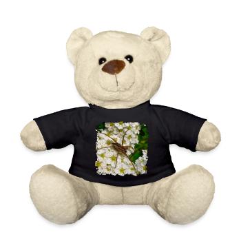 List-Spinnen sind eine Spinnenart in Gärten - Teddy - Schwarz - Vorne