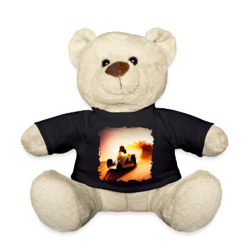 Bei Go-Kart-Rennen zählt Geschwindigkeit - Teddy - Schwarz - Vorne