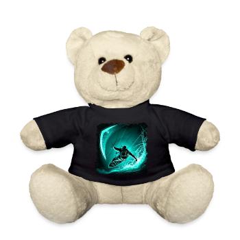 Kitesurfing requires endurance and skill - Teddy Bear - black - Front
