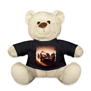 Classic Autorennen ist ein aufregendes Erlebnis - Teddy - Schwarz - Vorne
