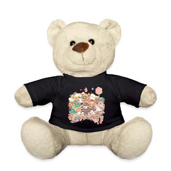 Trippy design - Nounours - noir - Devant