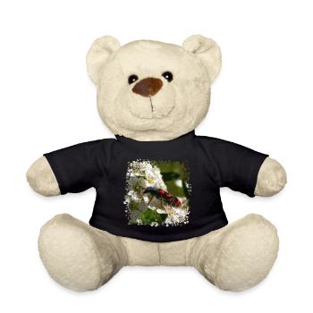 The bee beetle or beewolf is a predatory insect - Teddy Bear - black - Front