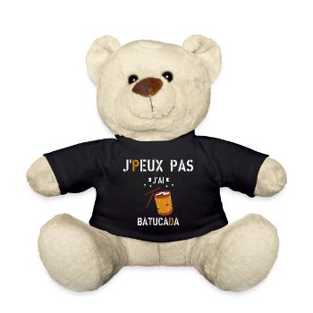 J Peux Pas J Ai Batucada - Nounours - noir - Devant
