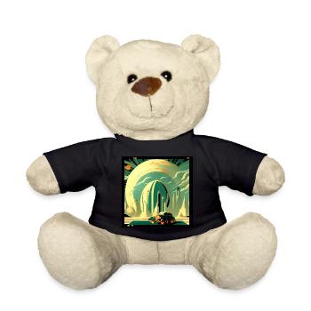 Nostalgic future - Teddy Bear - black - Front