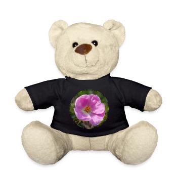 The rosehip is also called the dog rose - Teddy Bear - black - Front