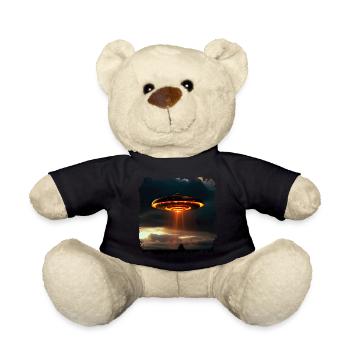 UFO sightings on the rise - Teddy Bear - black - Front