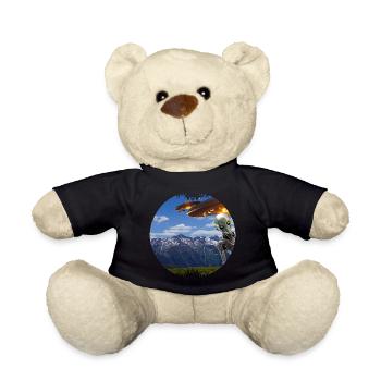 Is this proof of UFOs and aliens? - Teddy Bear - black - Front