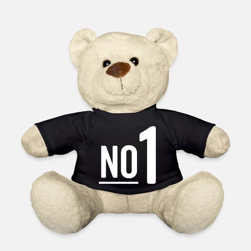 No 1 - Nummer eins - Teddy - Schwarz
