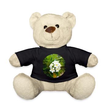 Plumeria ist eine exotische und duftende Blume - Teddy - Schwarz - Vorne