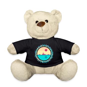 Berge und Meer - Teddy - Schwarz - Vorne