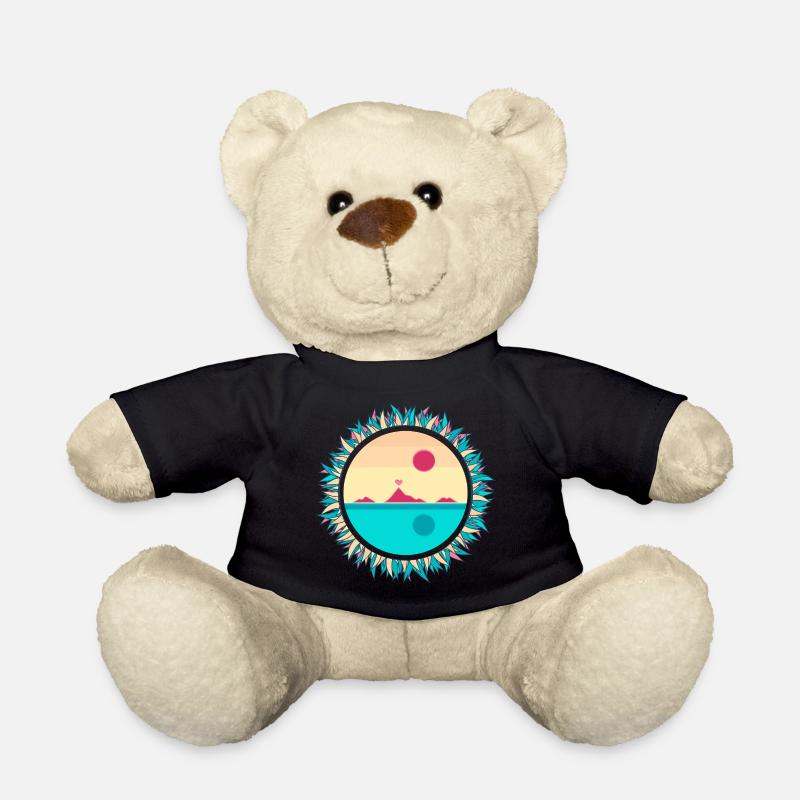 Montagnes et mer - Nounours - noir