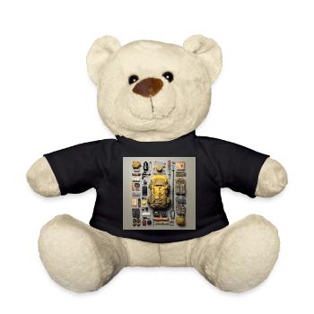 Everything I need for hiking - Teddy Bear - black - Front