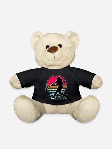Baseball - Teddy - Schwarz