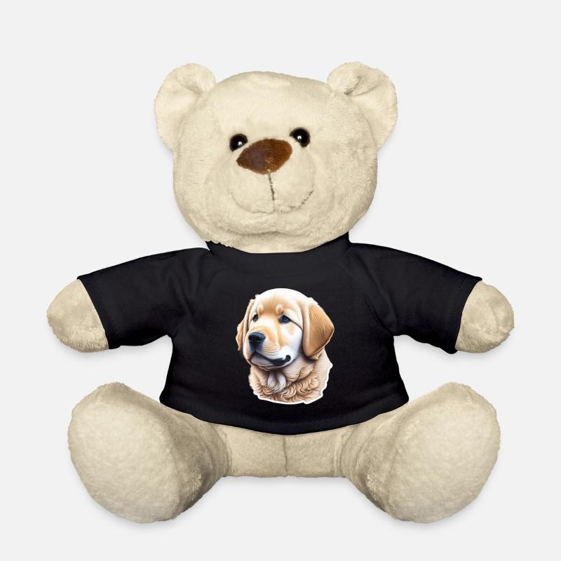 Süßer Golden Retriever Welpe - Teddy - Schwarz