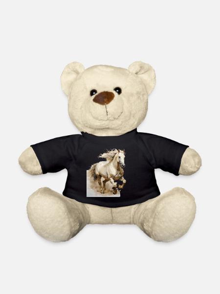 Lien entre l’homme et le cheval - Nounours - noir