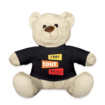 C est tout moi - Nounours - noir - Devant