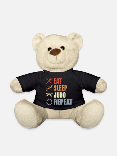 Lustige Judo Routine - Teddy - Schwarz