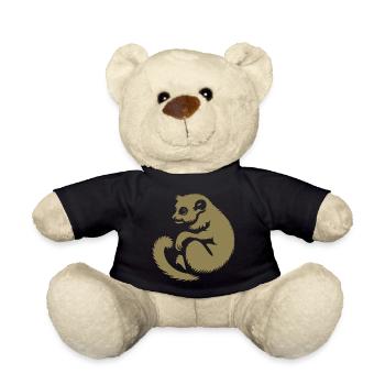 Loris Slowlori Silhouette Mammifère - Nounours - noir - Devant