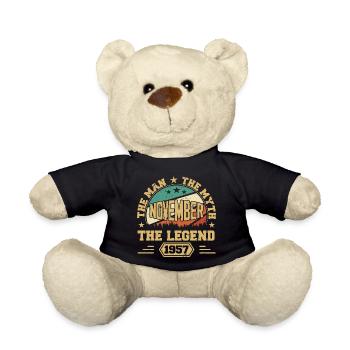Légendaire depuis novembre 1957 Millésime 1957 Novembe - Nounours - noir - Devant