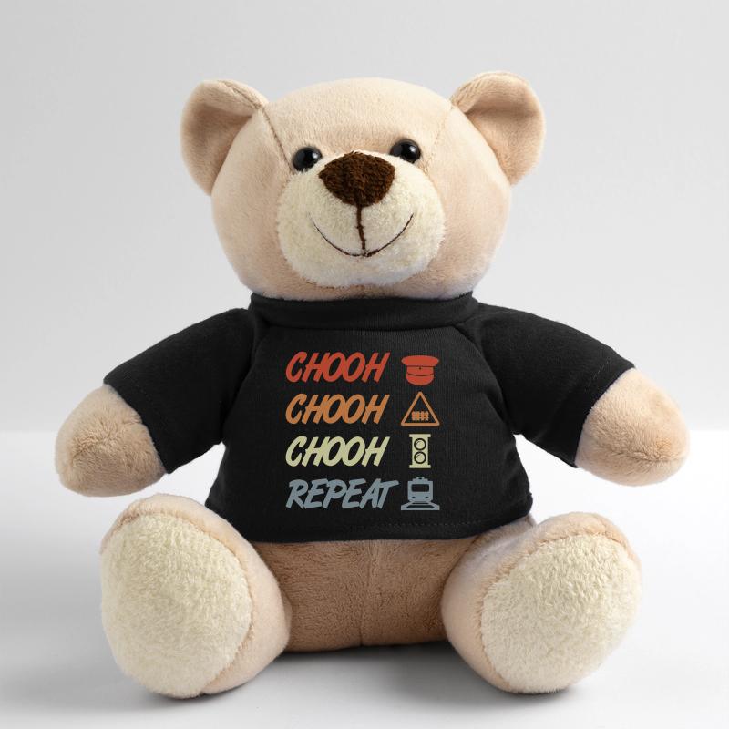 Railroad Joke Teddy Bear