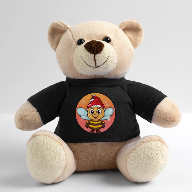 Bees Christmas Teddy Bear