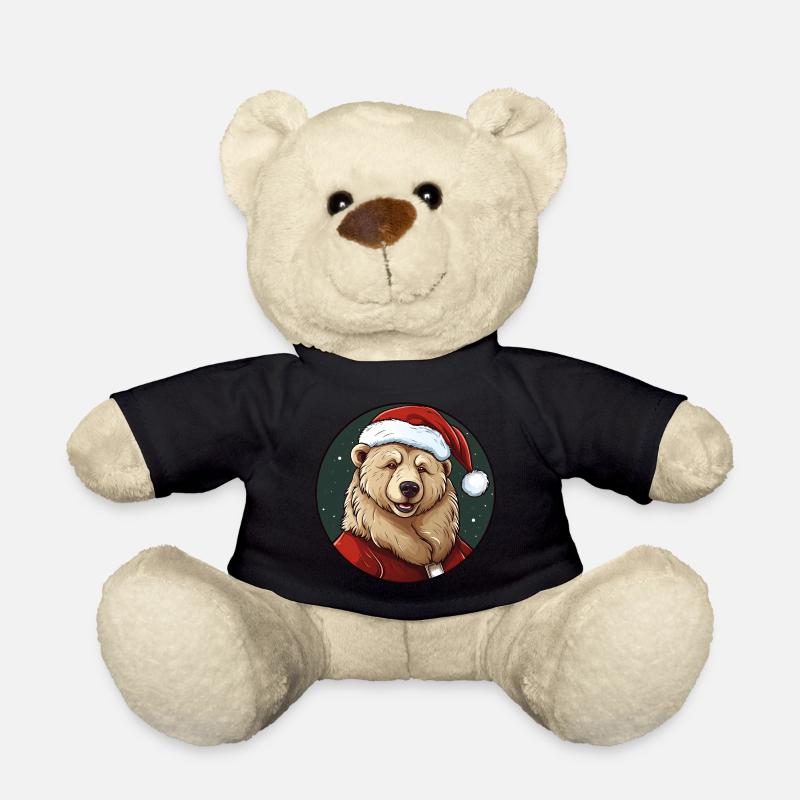 Bär Weihnachten - Teddy - Schwarz