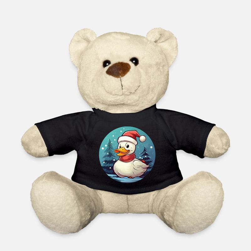 Ducks Christmas - Teddy Bear - black
