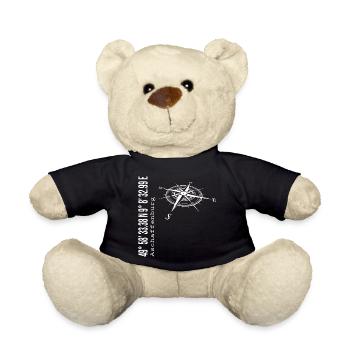 Koordinaten Aschaffenburg - Teddy - Schwarz - Vorne