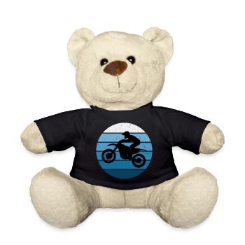 Women's Freestyle Motocross Supermoto Men - Teddy Bear - black - Front