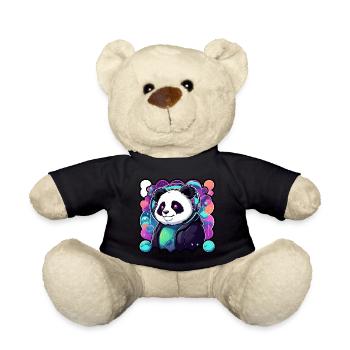 Dessin de panda - Nounours - noir - Devant