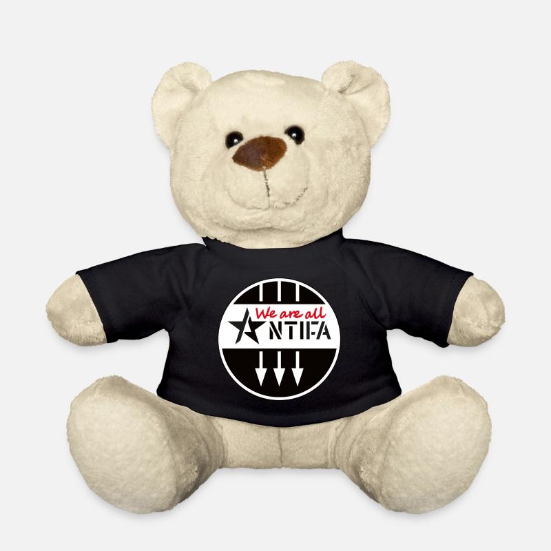 We are all ANTIFA - Teddy - Schwarz