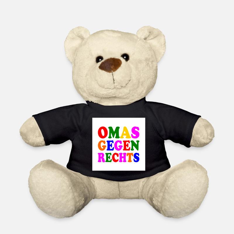 Omas gegen rechts - Teddy - Schwarz