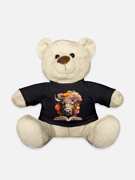 Bison Lesen Buch - Teddy - Schwarz