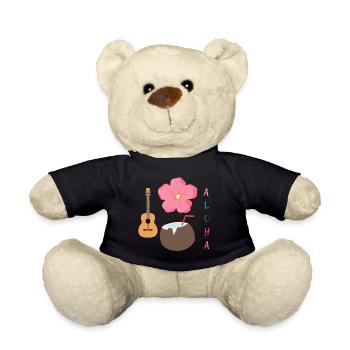 Hawaiian Harmony Designe - Teddy - Schwarz - Vorne