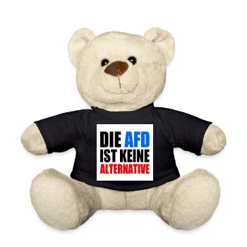 die afd ist keine alternative - Teddy - Schwarz - Vorne