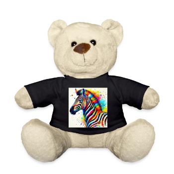 Zebra - Teddy - Schwarz - Vorne