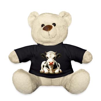 Kuh - Teddy - Schwarz - Vorne