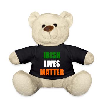 Irish lives matter - Nounours - noir - Devant